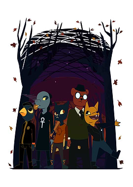 night in the woods