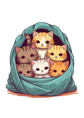Cats Kawaii Animals