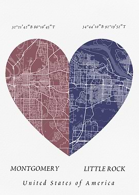 Montgomery and Little Rock