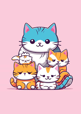 Cats Kawaii Animals