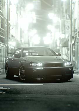 Nissan Skyline GTR R34