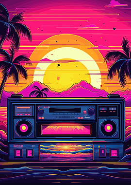 Music Synthwave 80s