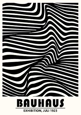 Bauhaus Zebra Abstract