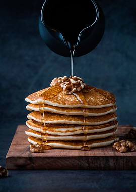 Pancake Food Styling