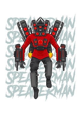 speaker man Skibidi toilet