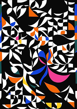 Pop Art Abstract Design