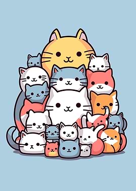 Cats Kawaii Animals