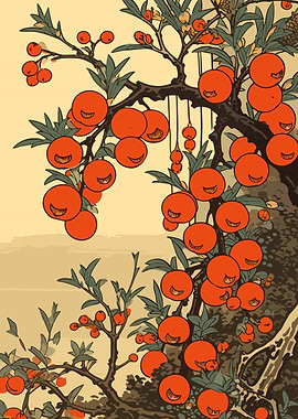 Fruit Japanese Vintage