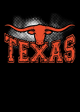 Texas cattle longhorn blac