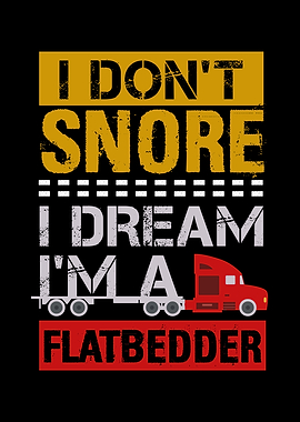 Trucking Flatbedder Cargo