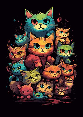 Cats Kawaii Animals