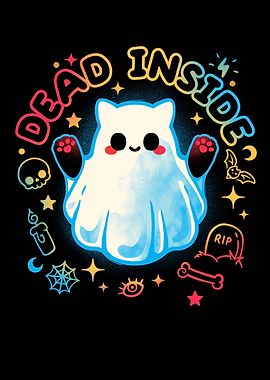 Cat ghost dead inside