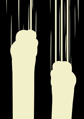 Cat Scratching Claws