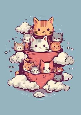 Cats Kawaii Animals