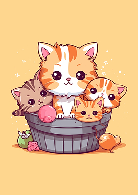 Cats Kawaii Animals