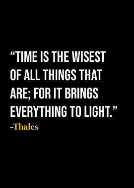 Thales Quote