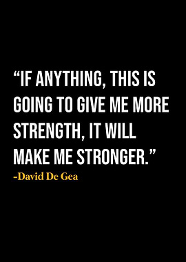 David De Gea Quote