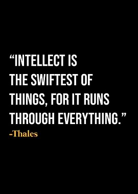 Thales Quote