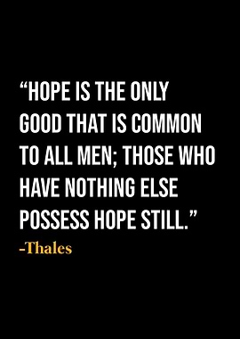 Thales Quote