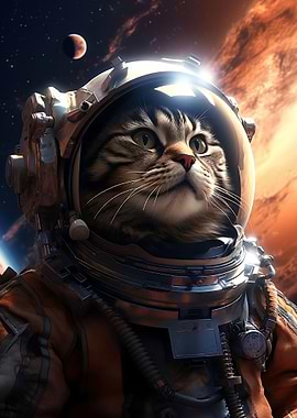 Cat Astronaut