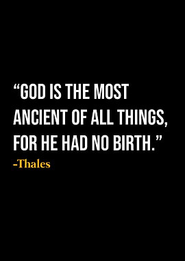 Thales Quote