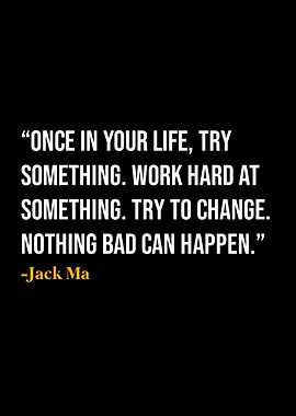 Jack Ma Quote