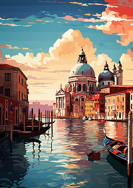 VENISE Oil Painting