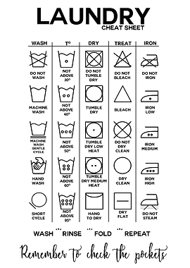 laundry guide ROOM w