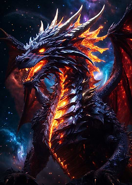 Dragon Fire Night Galaxy