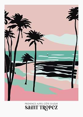 Saint Tropez France Poster