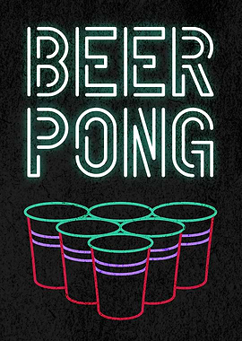 BEER PONG NEON