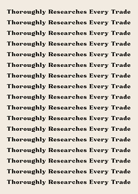 Thoroughly Researches