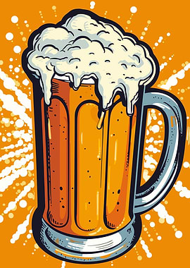 Beer Pop Art