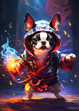 Boston Terrier Puppy