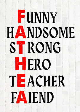 Father Fathers Day Hero