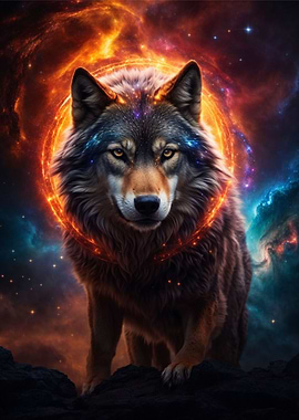 Wolf Night Galaxy