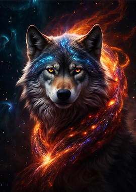 Wolf Night Galaxy
