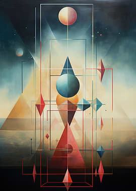 Sacred Geometry Colorful