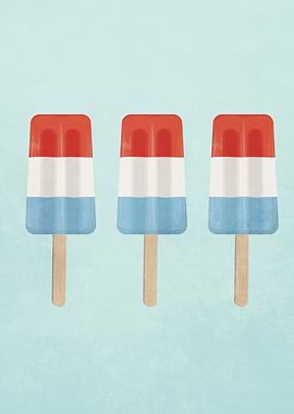 Summer Bomb pop popsicle