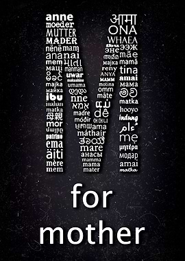 M for mother