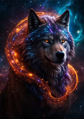 Wolf Night Galaxy