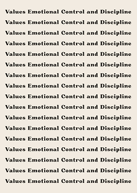 Values Emotional Control