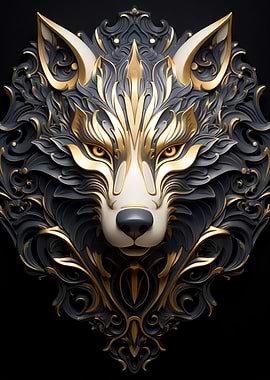 The Golden Regal Wolf