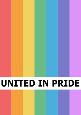 United in pride rainbow