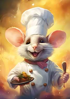 Chef Mouse Cooking