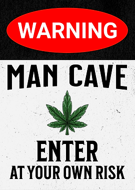 MAN CAVE LEAF