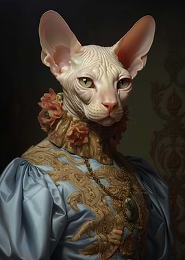 sphynx cat queen