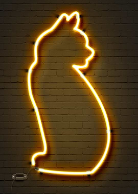 Cat Neon Sign