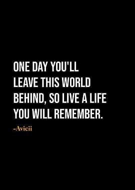 Avicii quotes