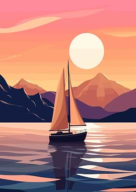 sailboat on the water